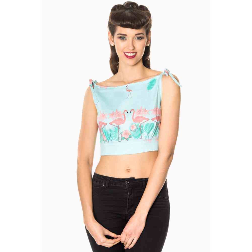 Dancing Days - GOING MY WAY Crop top - Bleu Product image